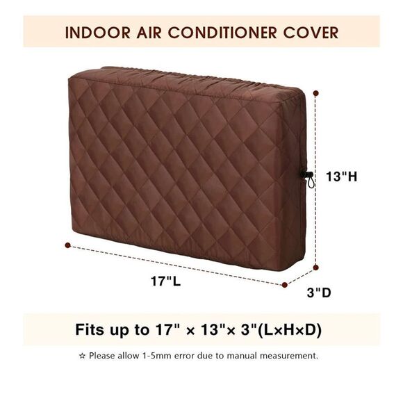 KylinLucky Indoor Air Conditioner Cover AC Cover for Inside Window Unit 17x13x3” - Picture 2 of 6